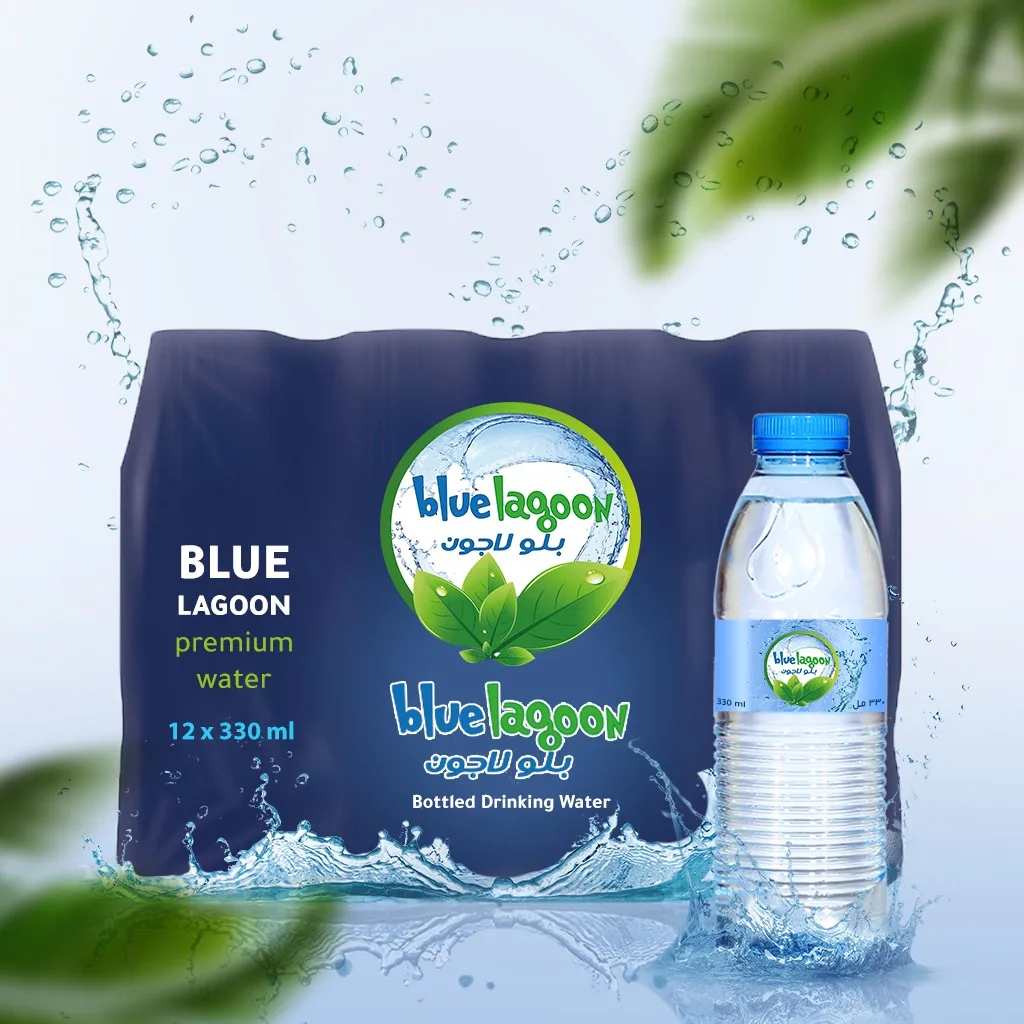 330ml * 12 Bottled Water Blue Lagoon Water for delivery in Abu Dhabi