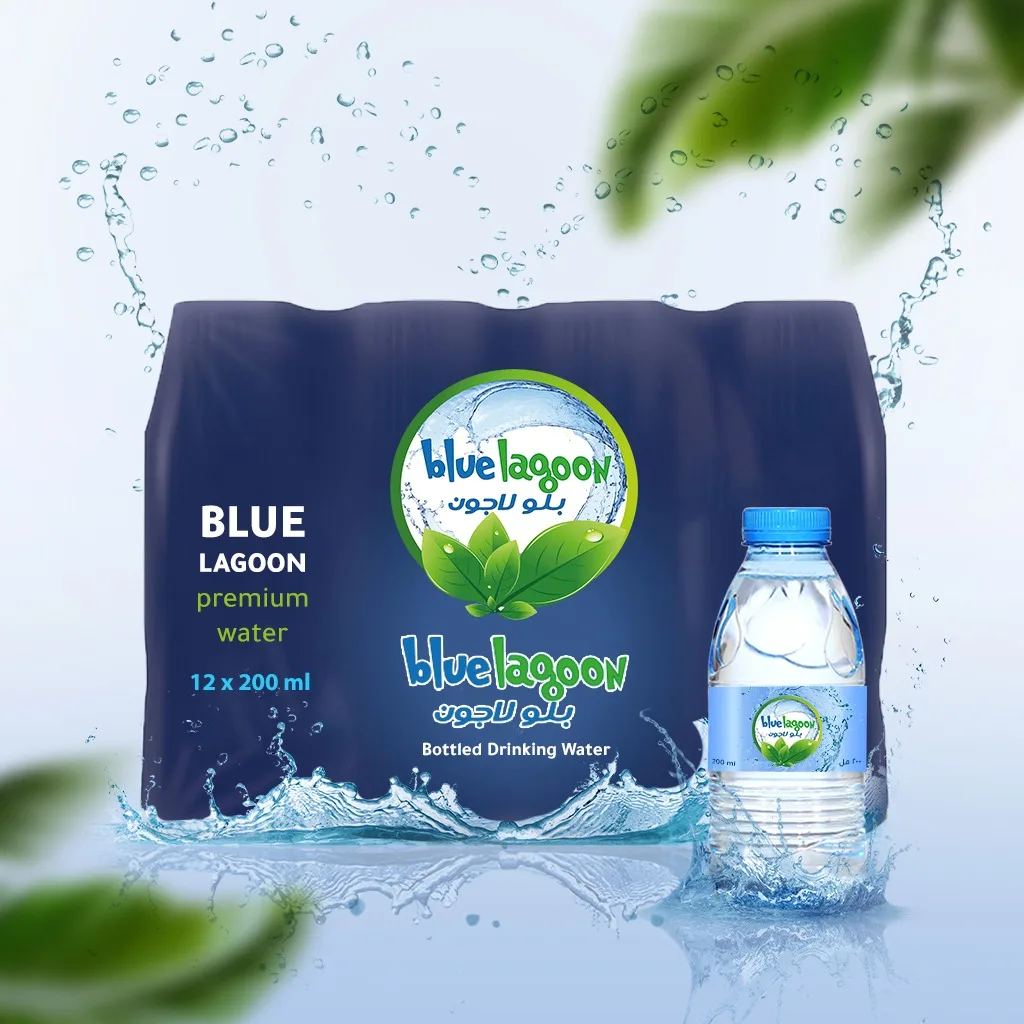 250ml *30 Bottled Water Blue Lagoon Water for delivery in Abu Dhabi